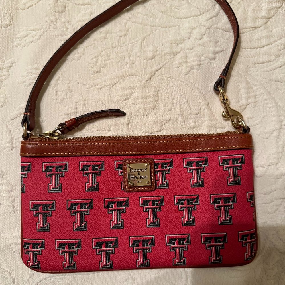 Dooney & Bourke Collegiate Texas Tech Clutch Wallet